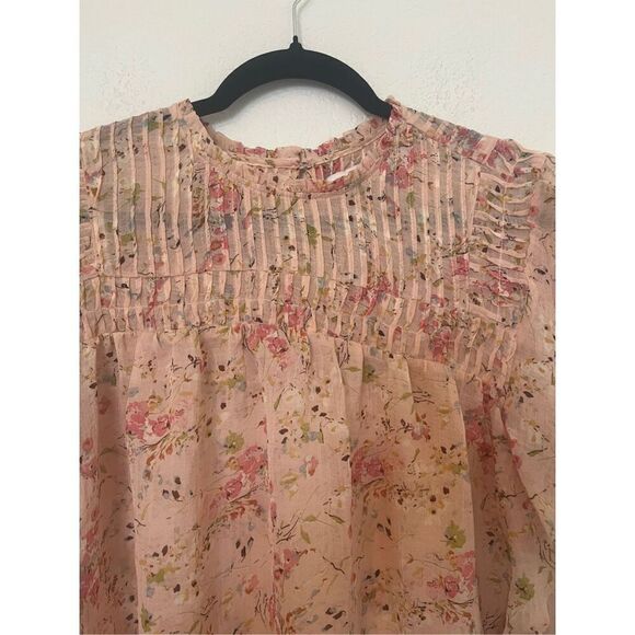 Bishop & Young NWT Shelby Flutter Sleeve Blouse NEW - Picture 5 of 6